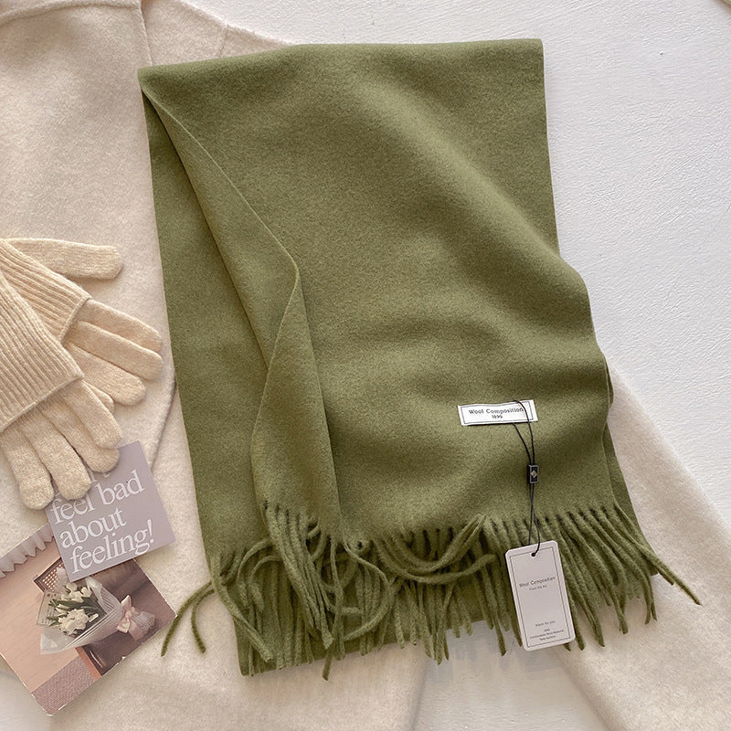Cozy Lightweight Fringe Scarf Wrap