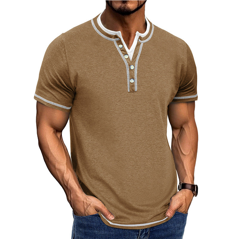 Classic Men's Short Sleeve Casual Tee