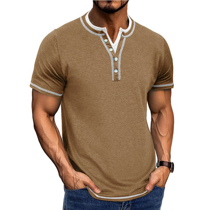 Classic Men's Short Sleeve Casual Tee