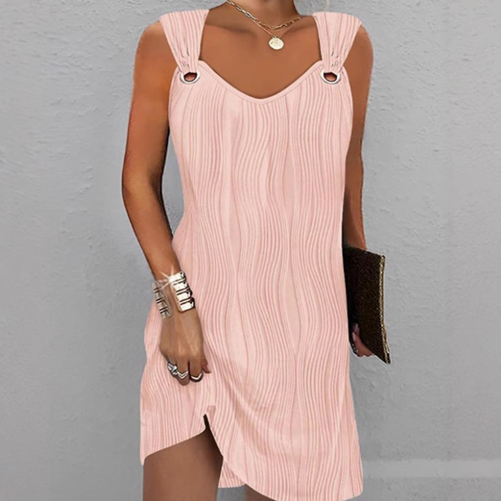 Women's Fit and Flare Mini Dress