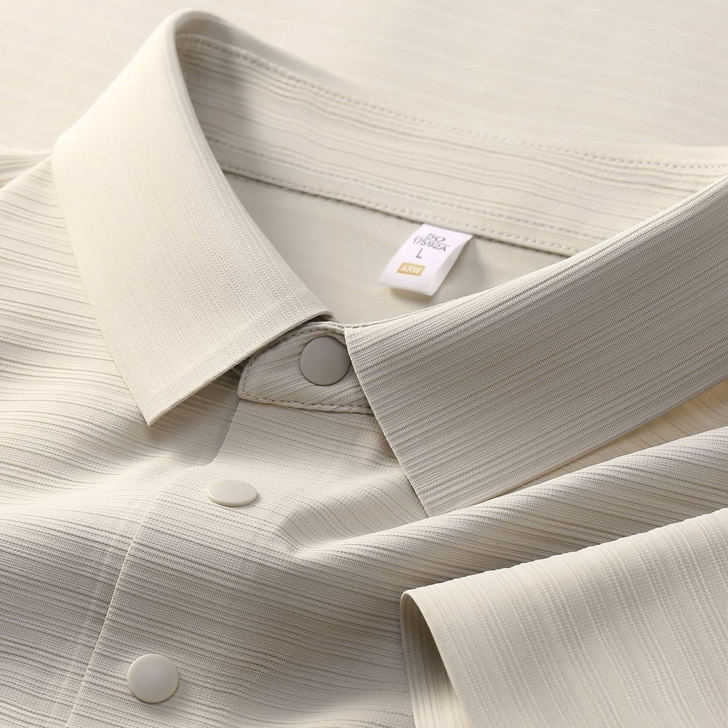 Cool Breathable Silk Polo Shirt