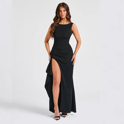 Sexy Womens Evening Gown Sleeveless Long Dress