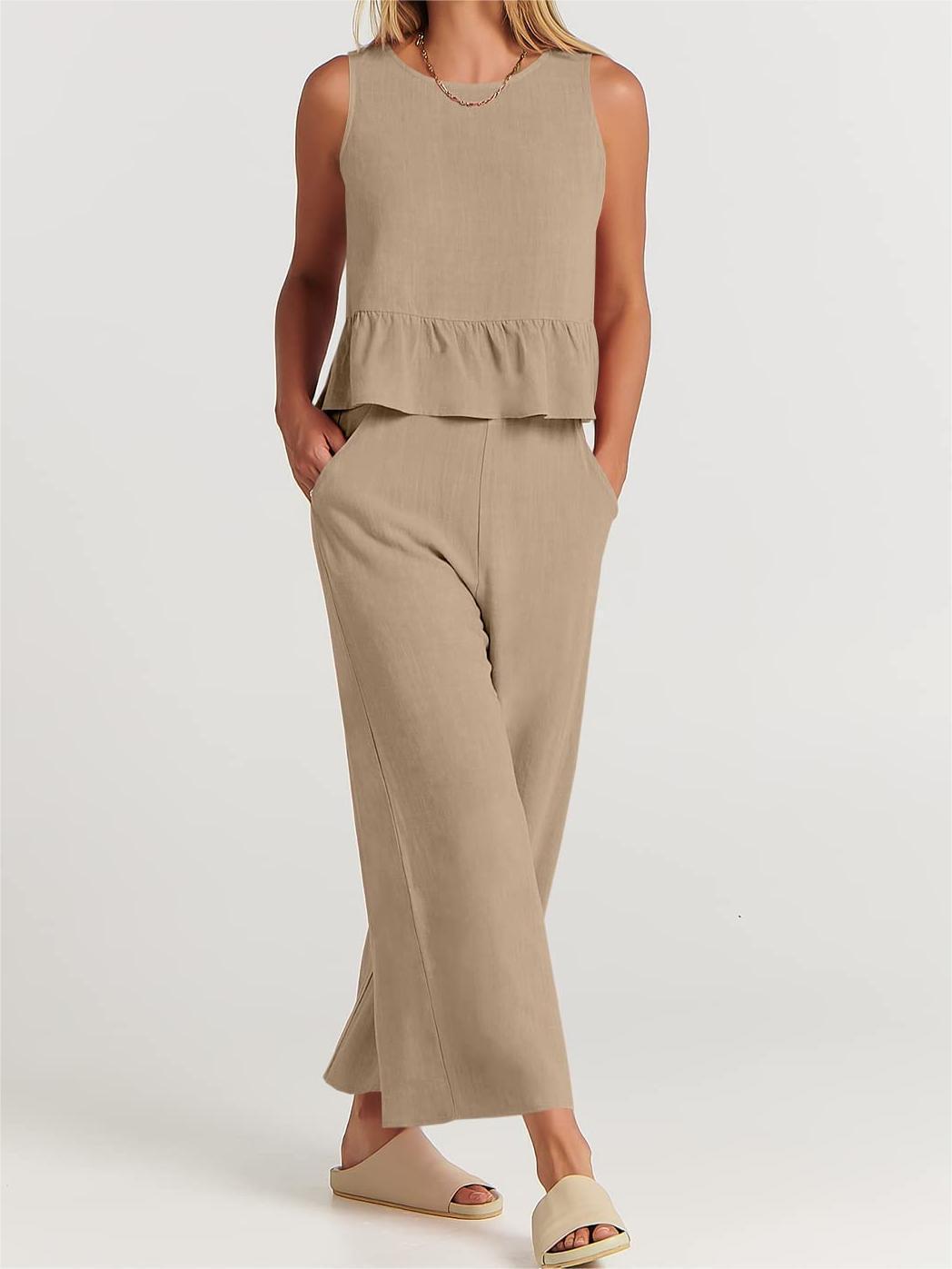 Ladies Loose Fit Tank Top Soft and Airy Blend