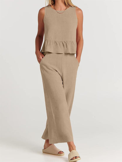 Ladies Loose Fit Tank Top Soft and Airy Blend