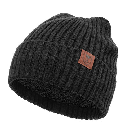 Warm Thick Cuffed Winter Beanie