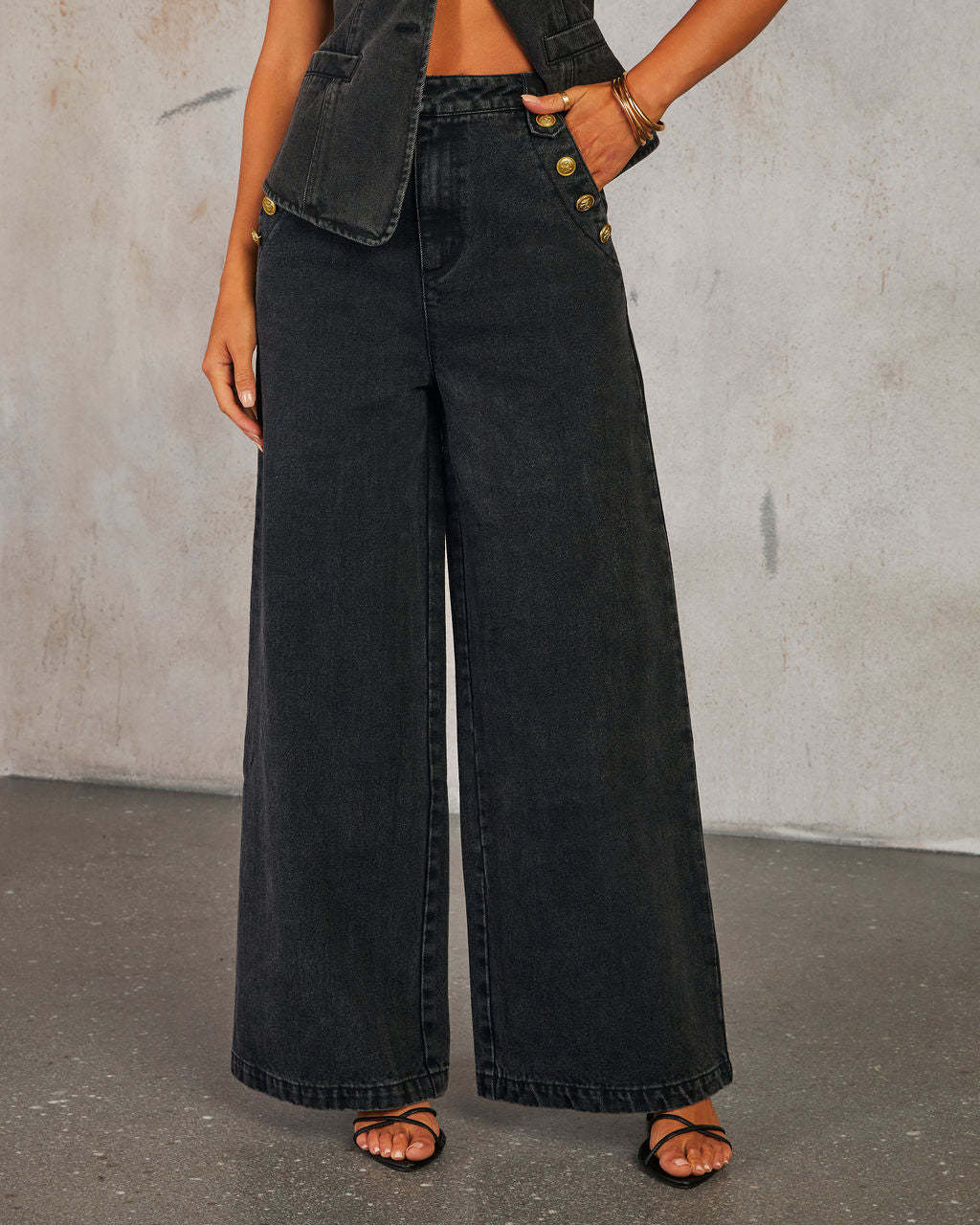 Classic Denim Waistcoat for Women