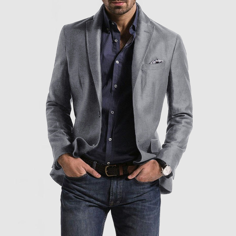 Slim Fit Men's Business Blazer