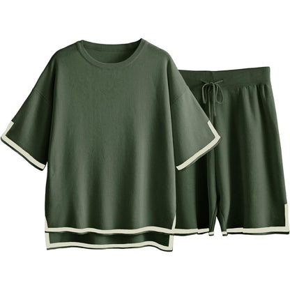 Cozy Women's Sweater Set Soft Knit Casual Wear