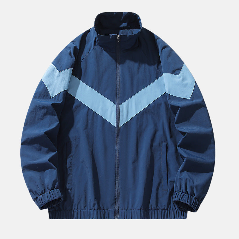 Sporty Stripe Running Jacket