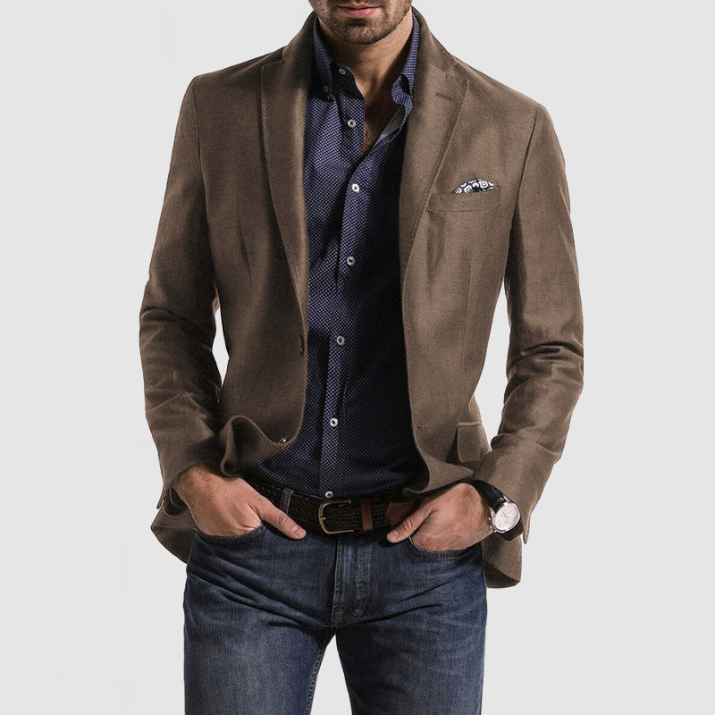 Slim Fit Men's Business Blazer - Nocini