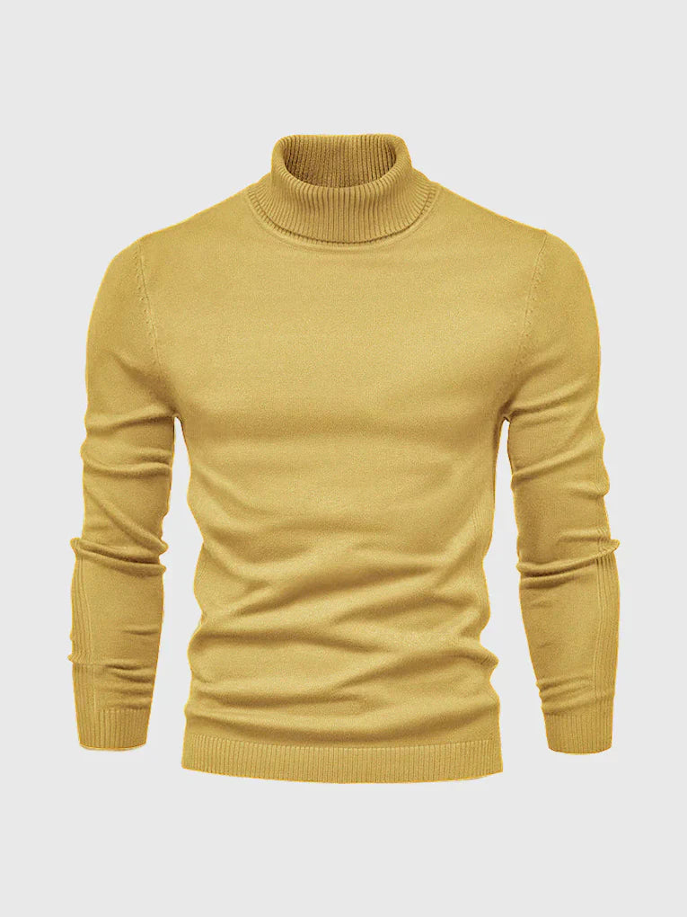 Soft Crew Neck Knit Sweater for Men