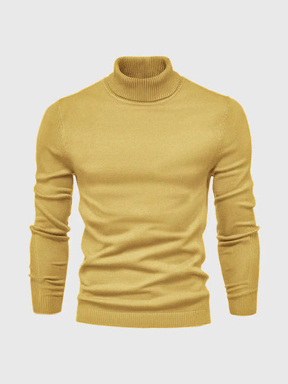 Soft Crew Neck Knit Sweater for Men