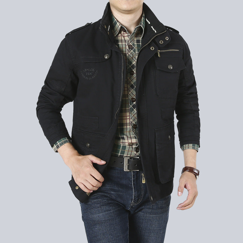 Casual Outdoor Jacket - Loose Fit - Water Resistant