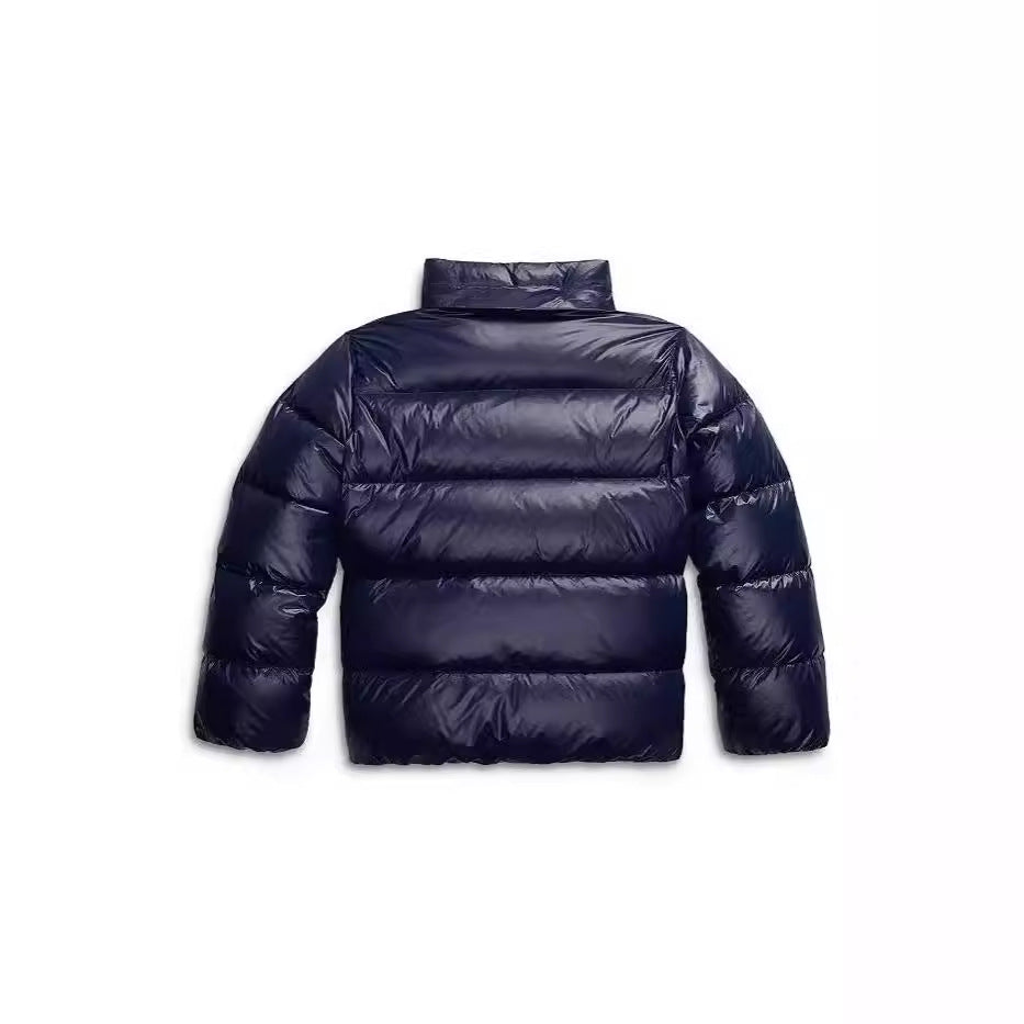 Women's Lightweight Padded Parka with Hood and Pockets