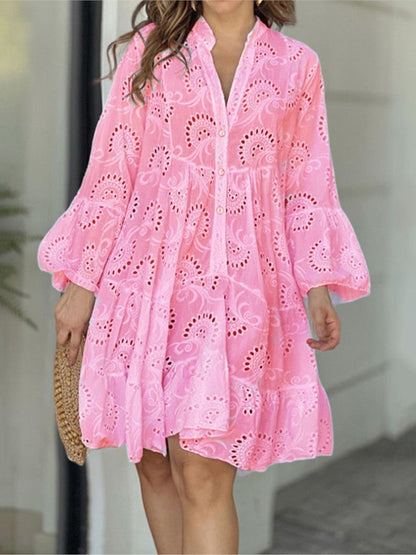 Chic Layered Short Sundress