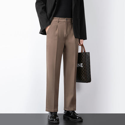Slim Fit Formal Mens Wool Trousers