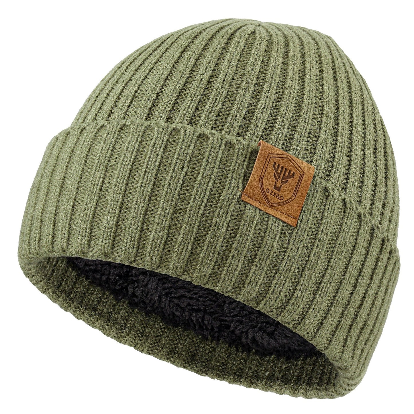 Warm Thick Cuffed Winter Beanie