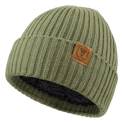Warm Thick Cuffed Winter Beanie