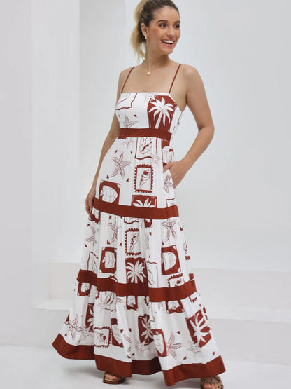 Long Sleeveless Summer Maxi Dress for Women