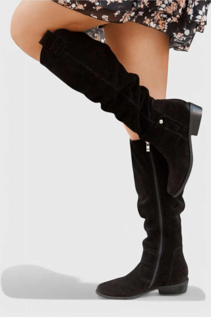 Classic Vintage Knee High Boots