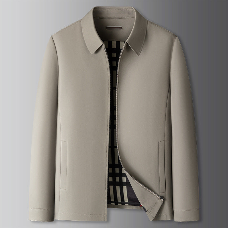 Waterproof Zip Up Windbreaker Jacket - Nocini
