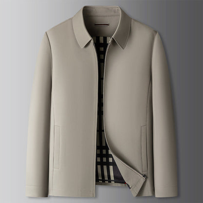Waterproof Zip Up Windbreaker Jacket - Nocini