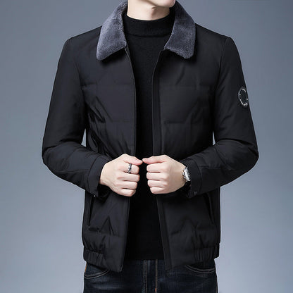 Slimfit Mens Waterproof Puffer Coat