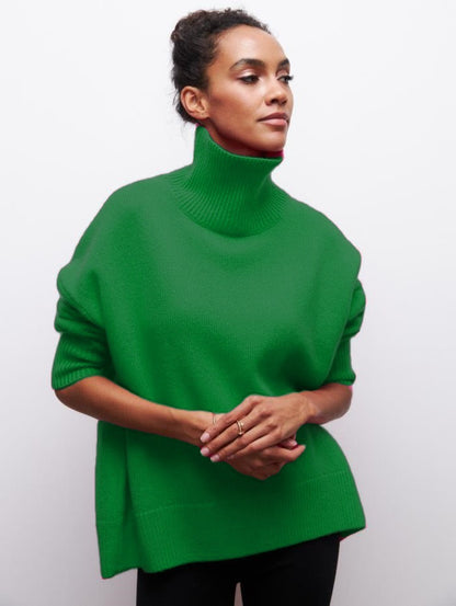 Cozy Women's Crew Neck Jumper Soft Oversized Fit