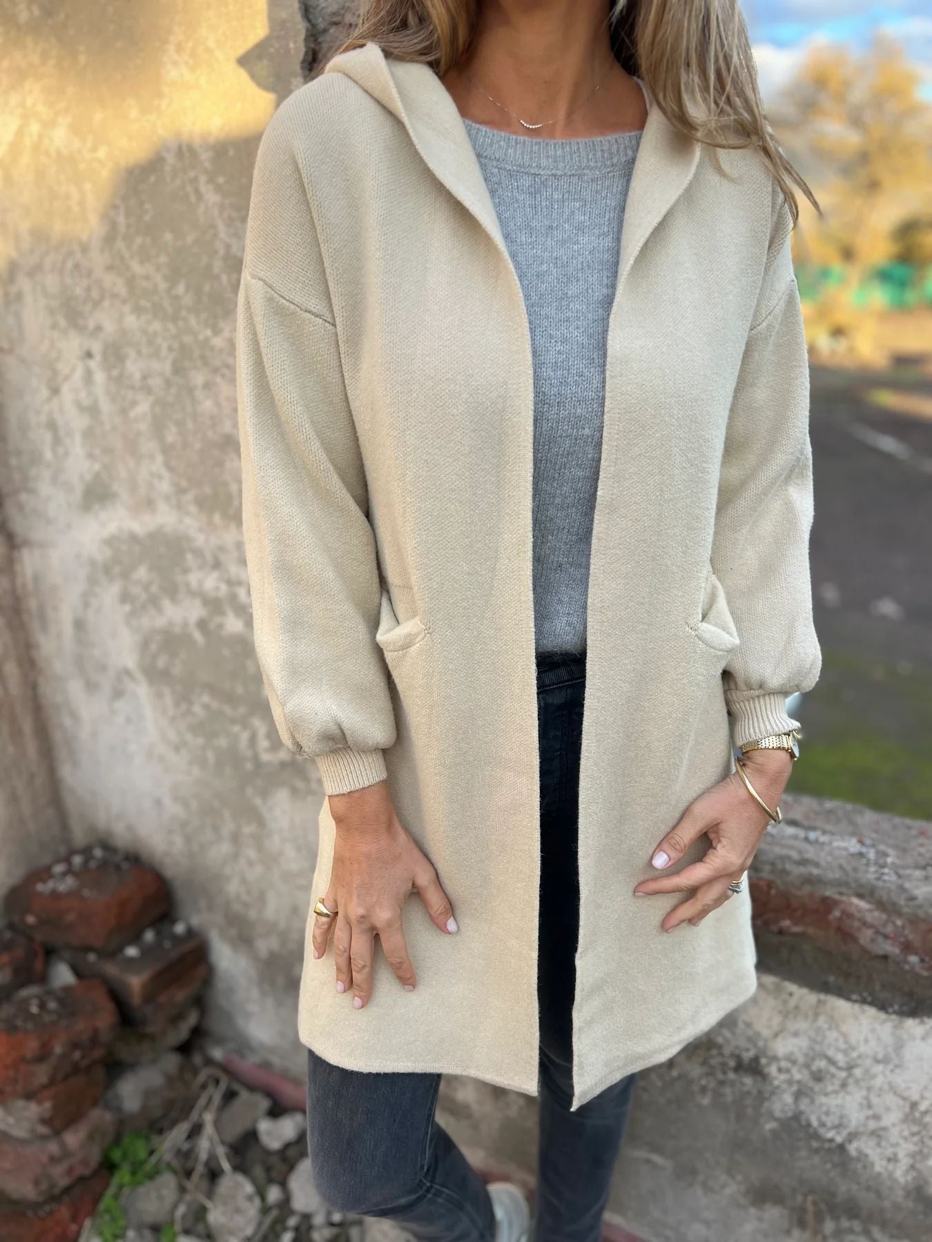 Stylish Hooded Sweater for Daily Wear