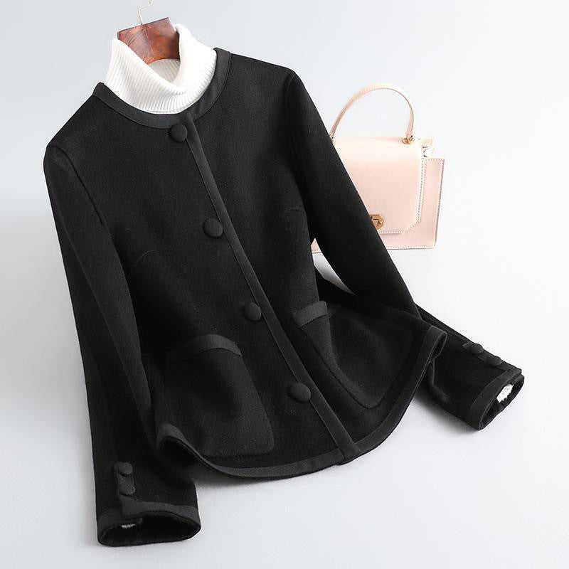 Petite Pink Wool Blazer Jacket