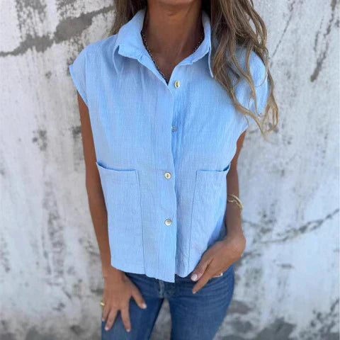 Casual Summer Blouse for Women - Nocini