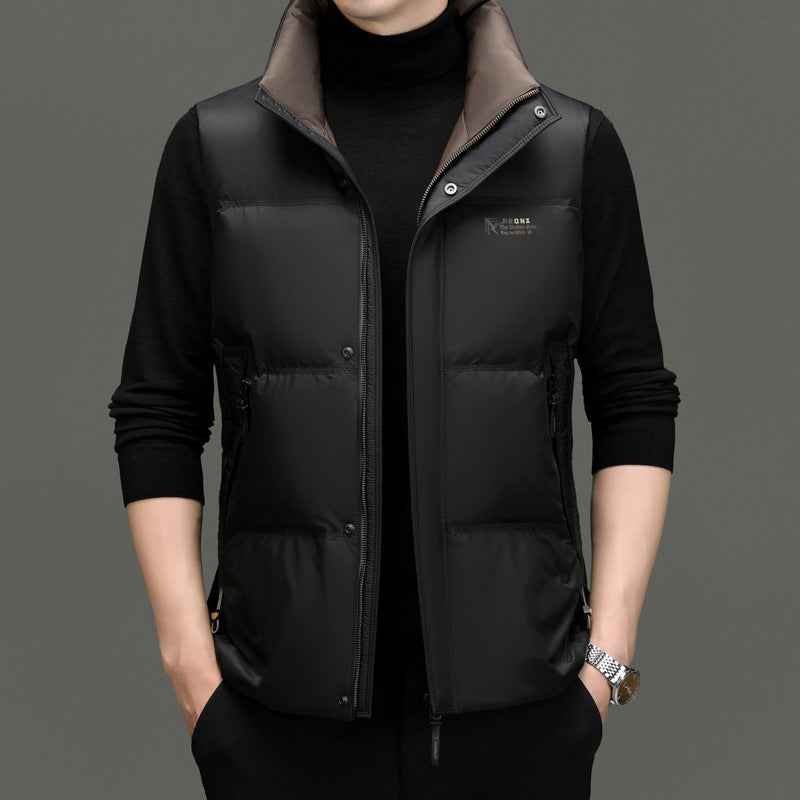Waterproof Mens Padded Vest Jacket