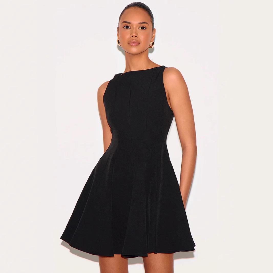 Sleeveless Mini Dress for Women - Fit and Flirty