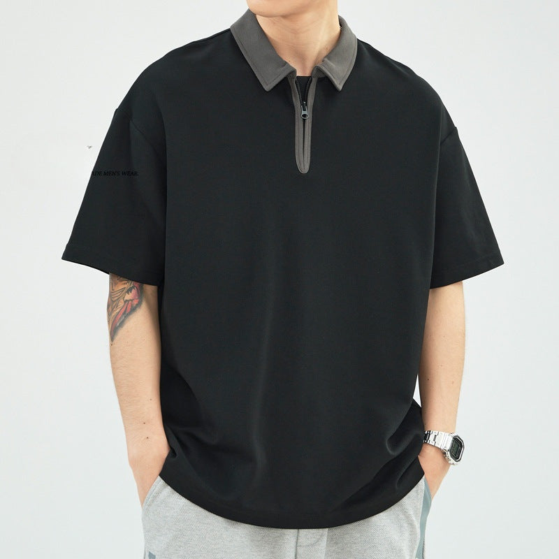 Men's Casual Polo Short Sleeve Shirt - Nocini