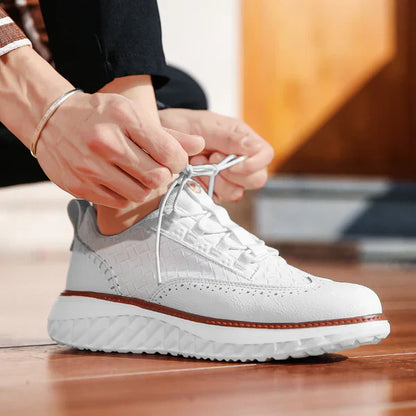 Cruelty Free Leather Low Top Sneakers