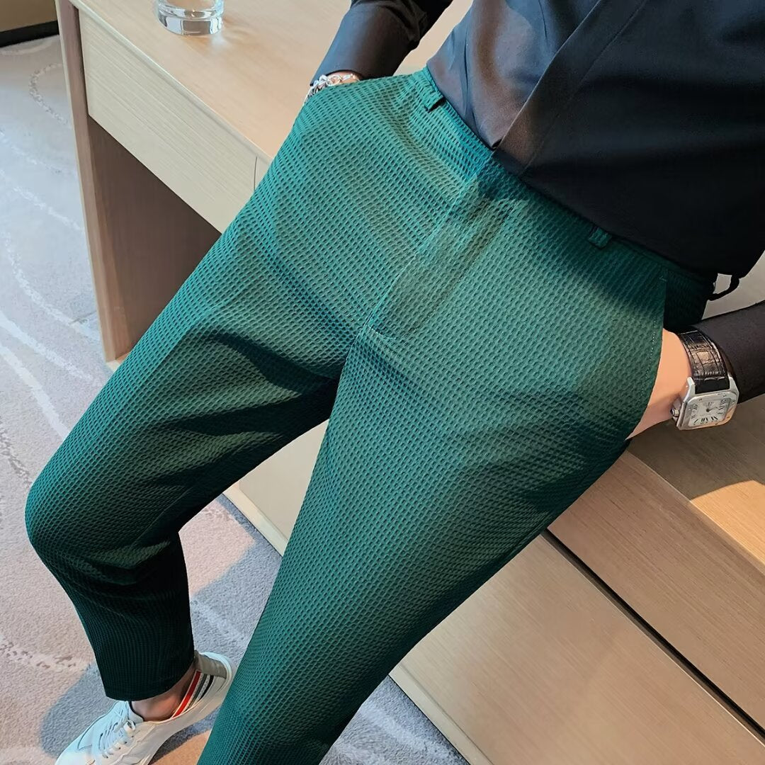 Slim Fit Mens Casual Chino Trousers