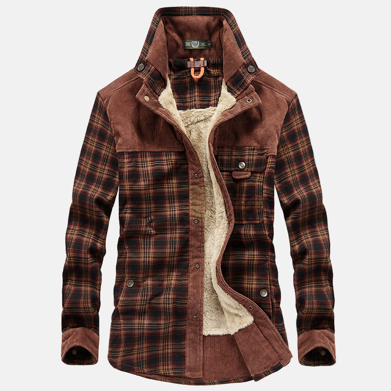 Rustic Plaid Shirt - Nocini