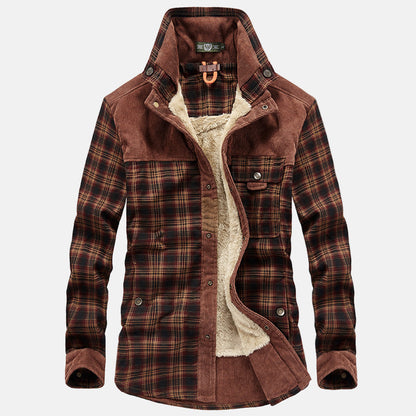 Rustic Plaid Shirt - Nocini