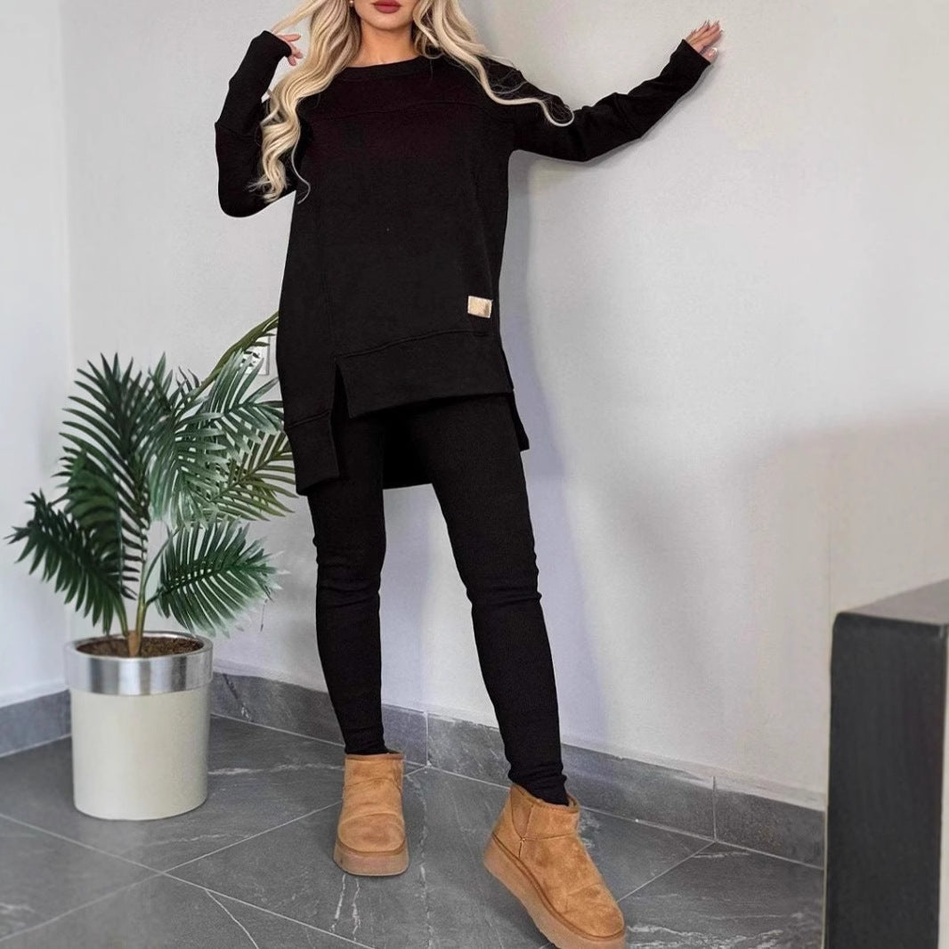 Cozy Oversized Sweater Set with Leggings