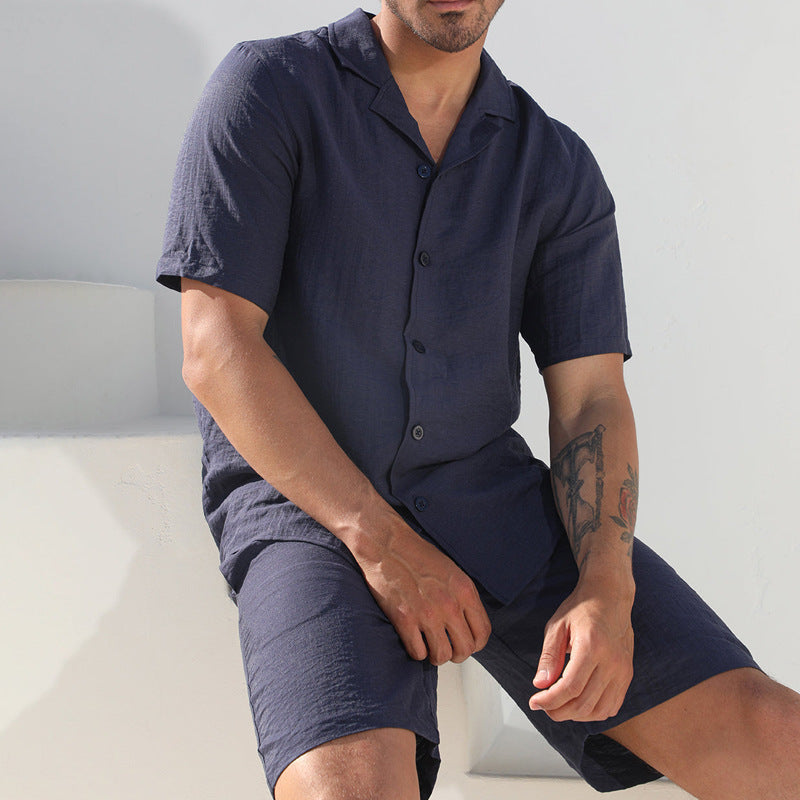 Casual Summer Shorts Set for Men