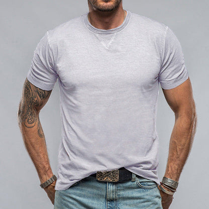 Casual Men's Short Sleeve Soft Tee Shirt