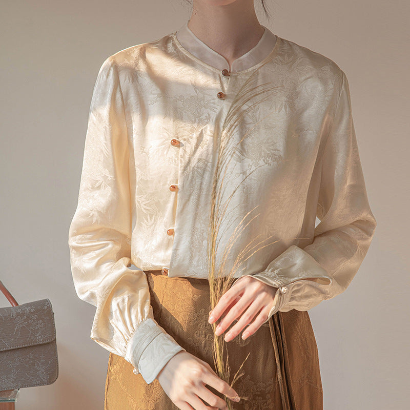 Soft Elegant Long-Sleeve Top