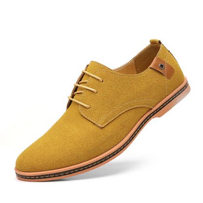 Luxury Suede Mens Formal Oxford Shoes