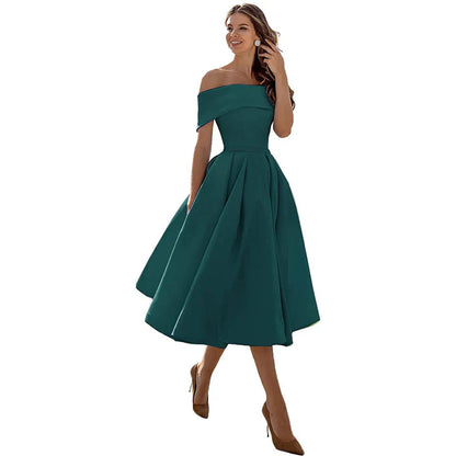 Ladies' Casual Off Shoulder Dress
