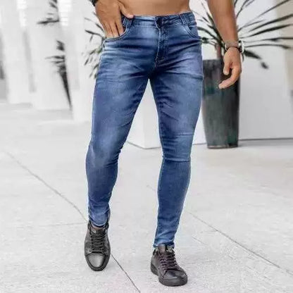 Slim Fit Stretch Jeans for Men Casual Wear