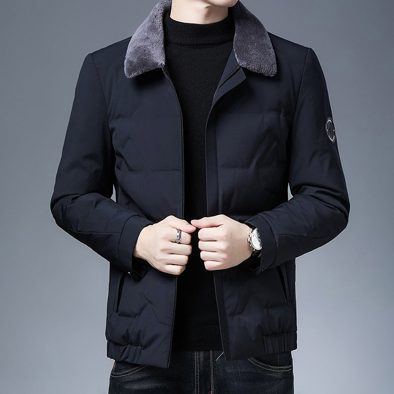Slimfit Mens Waterproof Puffer Coat - Nocini
