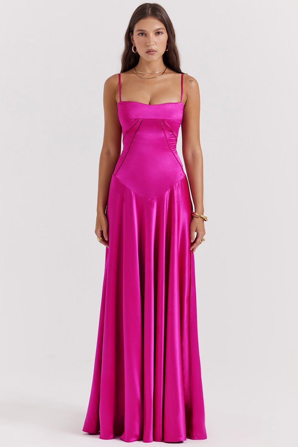 Women's Elegant Long Sleeveless Dress