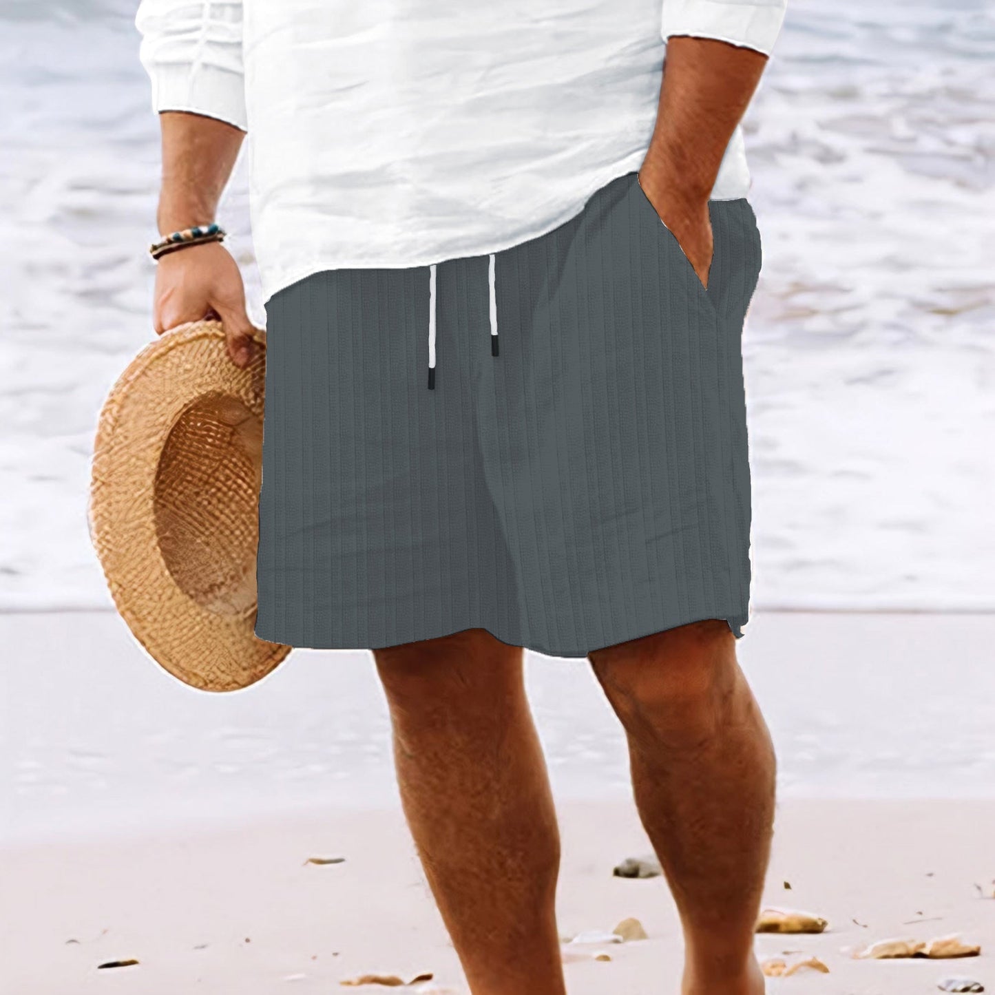 Comfortable Men's Shorts Loose Fit Athletic Wear