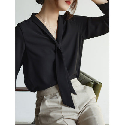 Elegant Silk Necktie Top