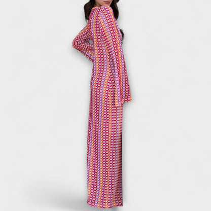 Sunny V-Neck Maxi Dress for Women